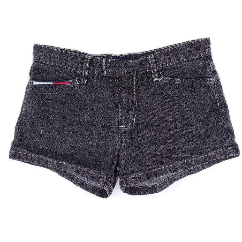 Tommy Hilfiger Women Jean Short Cotton Size 7 (30x3)